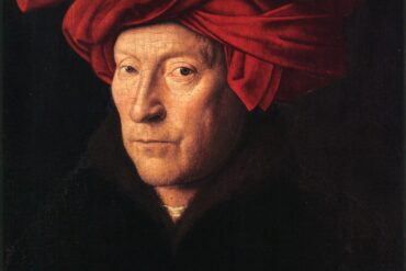 Mann med rød turban, mulig selvportrett (1433).