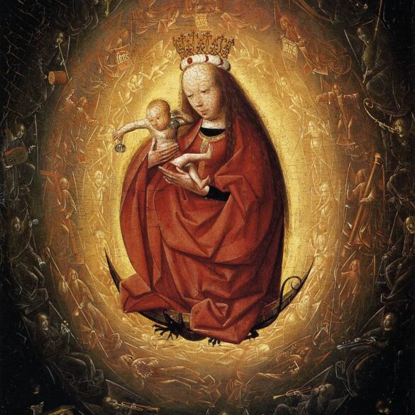 Marias forherligelse (c.1490).