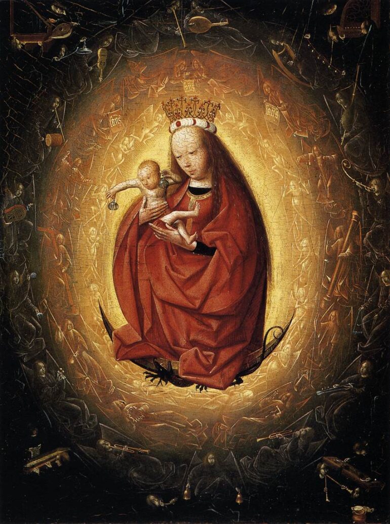 Marias forherligelse (c.1490).