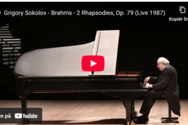 Mellemspil – Brahms to rapsodier op. 79 (1879).