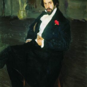 Portrett av Ivan Jakovljevitsj Bilibin (1901).