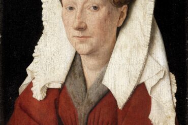 Portrett av Margareta van Eyck, kunstnerens ektefelle (1439).