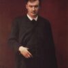 Portrett av komponisten Aleksandr Konstantinovitsj Glazunov (1887).