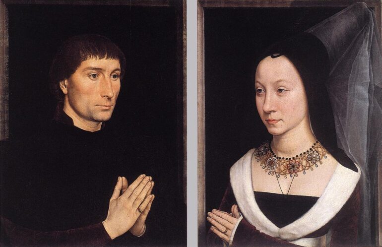 Tommaso og Maria Portinari (c.1470).