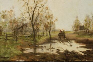 Vår på landet (1891).