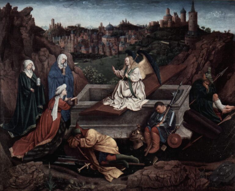 De tre kvinnene ved graven (c.1425-1435).