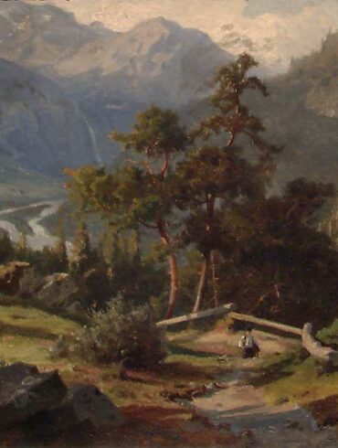 Fra Hallingdal (1846).