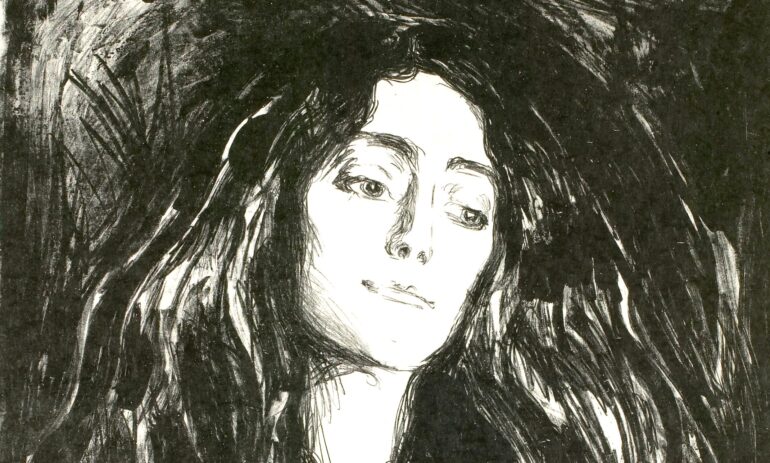 Madonna med brosjen (1903).