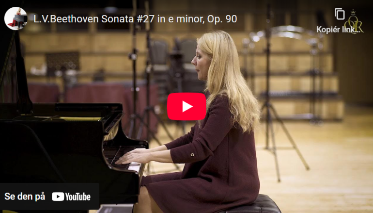 Mellemspil – Beethoven: Sonate nr. 27 i e-moll op.90 (1801),