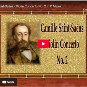 Mellemspil – Saint-Saëns: Fiolinkonsert nr. 2 i C-dur op. 58 (1858).