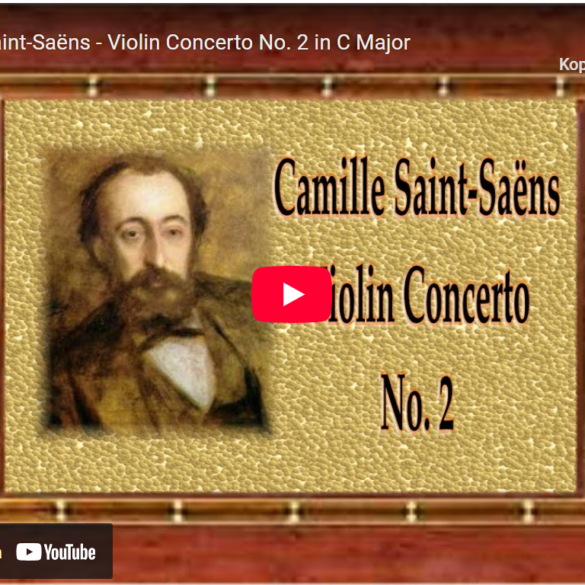 Mellemspil – Saint-Saëns: Fiolinkonsert nr. 2 i C-dur op. 58 (1858).