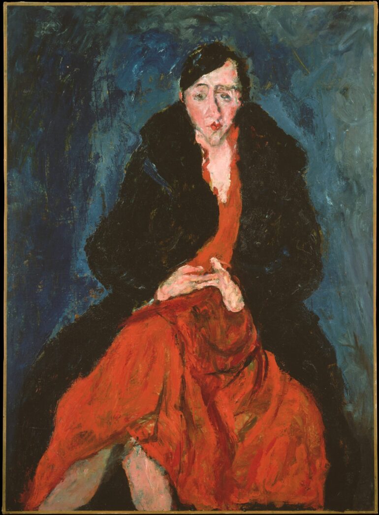 Portrett av Madeleine Castaing (c.1929).