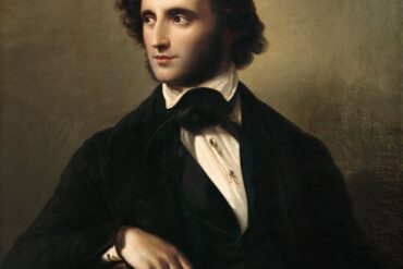 Portrett av komponisten Felix Mendelssohn-Bartholdy (1837).