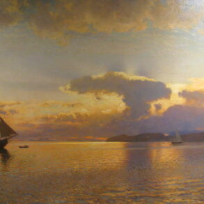 Sommerkveld på Kristiania-fjorden (1901).
