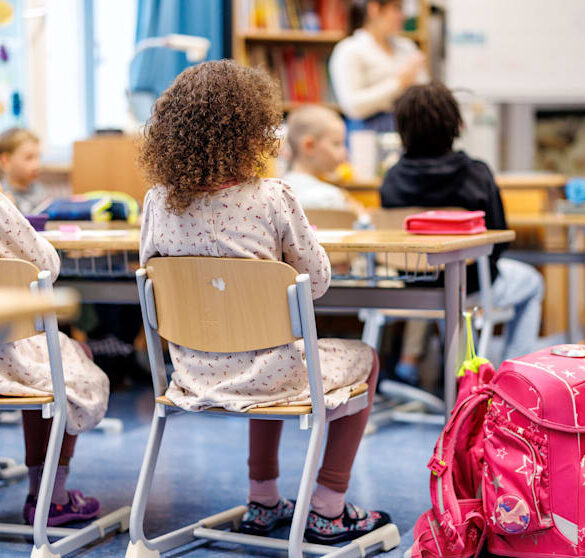 For skolebørn er den afgørende faktor alt for ofte, i hvilken delstat de går i skole (symbolsk billede)