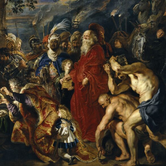 De vise menns tilbedelse (1628-29).