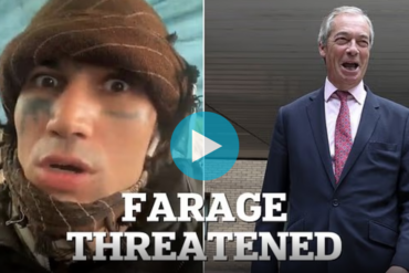 Den Korte Avis | Den, der ler sidst… afghaner truer med at myrde indvandringskritiske Farage – nu er han dømt og Farage er blevet super populær