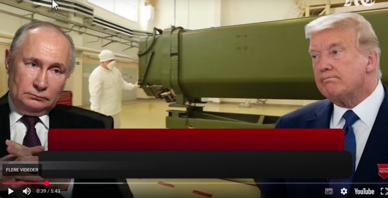 Den Korte Avis | Højspændt situation: Trump angreb Putin – nu svarer Putin igen ved at true med atomdrevet missil