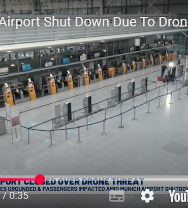 Den Korte Avis | Nu står Tyskland for tur: Droneangreb i München Lufthavn torsdag og fredag – 6500 passagerer er fortsat strandet
