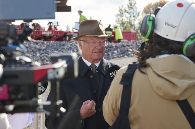 Den svenske konge del­tager i klima­konference i Brasilien