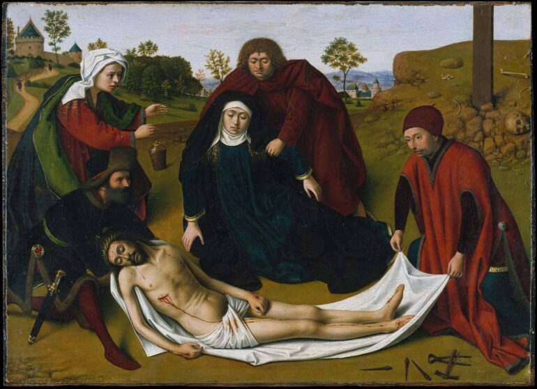 Jesus begråtes (c.1450).