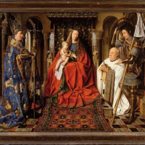 Madonna med canonicus Joris van der Paele og helgener (1434).