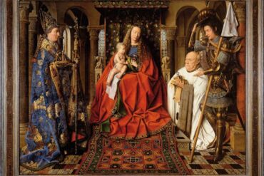 Madonna med canonicus Joris van der Paele og helgener (1434).