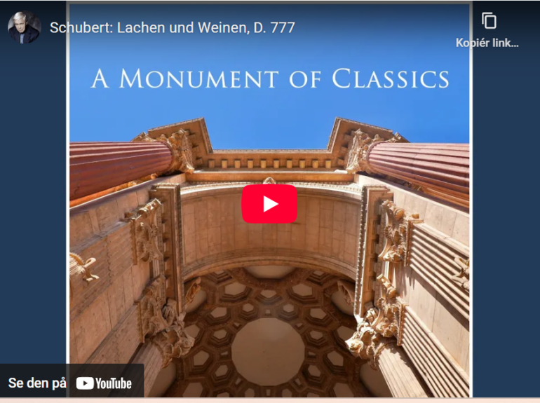Mellemspil - Schubert: Lachen und Weinen