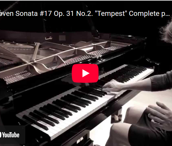 Mellemspil – Beethoven: Sonate nr 17 op.31 nr.2 (1802).