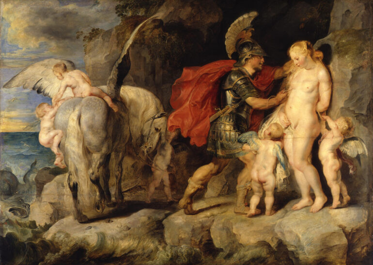 Perseus befrir Andromeda (1620).