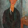 Portrett av Chaïm Soutine (1917).