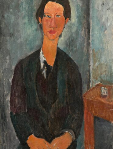 Portrett av Chaïm Soutine (1917).