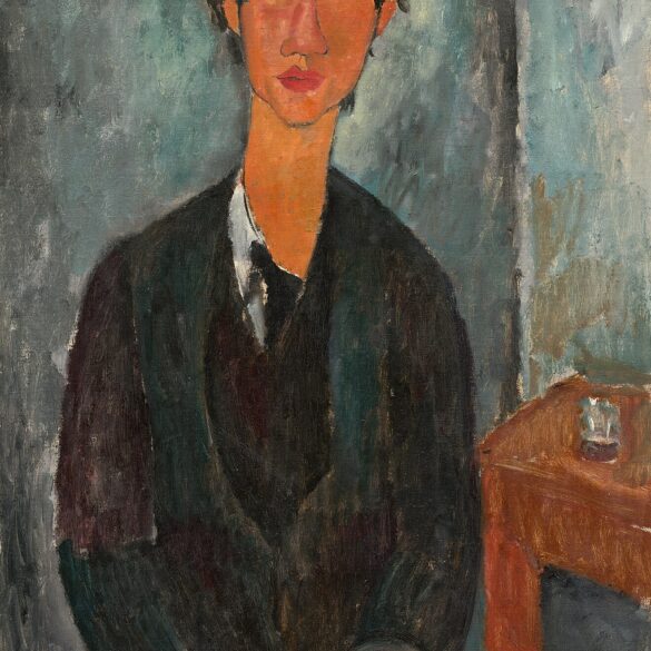 Portrett av Chaïm Soutine (1917).
