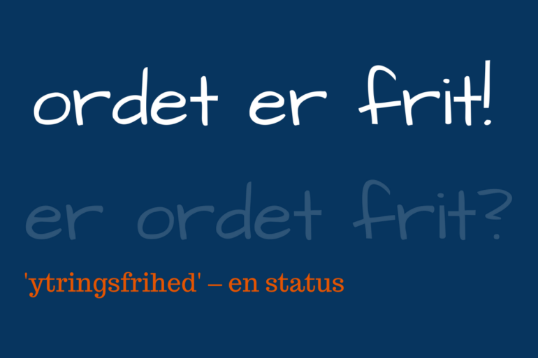 Dobbelte standarder for ytringsfrihed – 24NYT