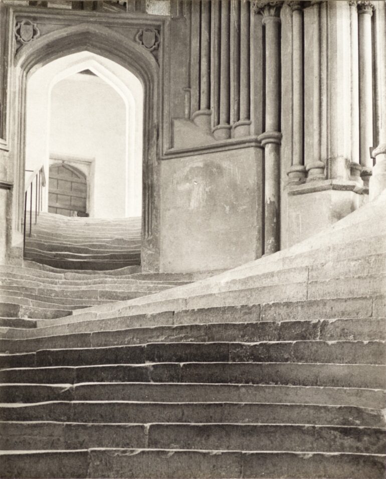 A Sea Of Steps, Wells Cathedral (1903).
