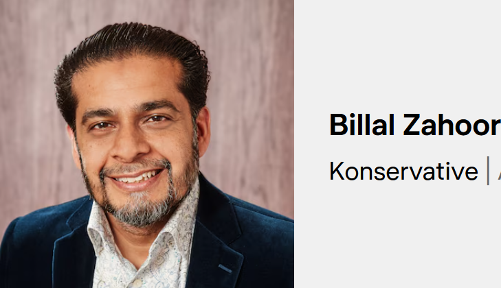 Den Korte Avis | De konservative vil ekskludere Billal Zahoor, som angiveligt på et møde sagde, at Israels premierminister Netanyahu burde hænges – Gaza og islam fylder i kommunalpolitik