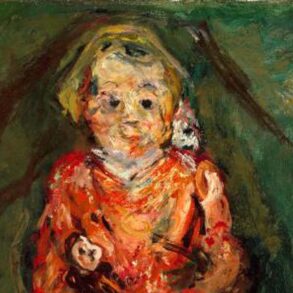 Liten pike med dukke (1926-27).