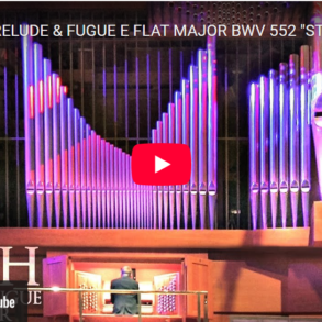 Mellemspil – Bach: Preludium og fuge i Ess-dur, utgitt 1739.