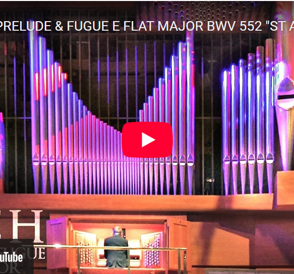 Mellemspil – Bach: Preludium og fuge i Ess-dur, utgitt 1739.