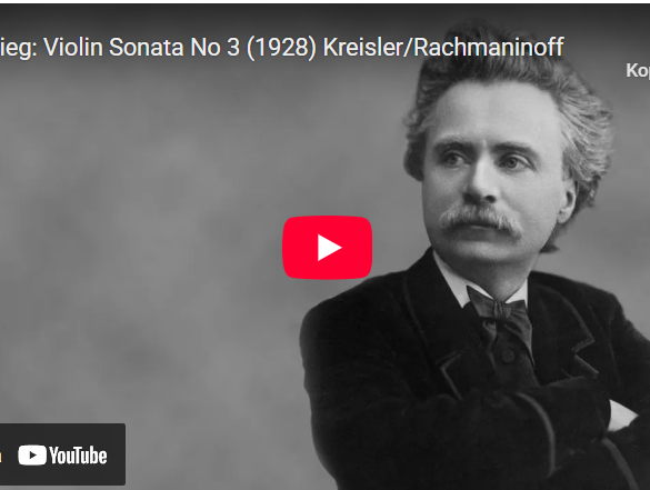 Mellemspil – Grieg: Fiolinsonate nr. 3 i c-moll op. 45 (1887)