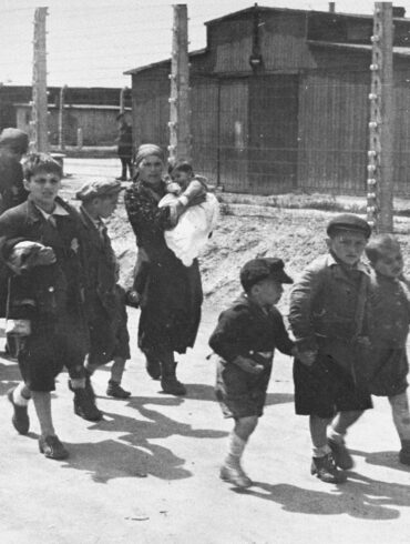 Noen av de frasorterte (juni 1944).