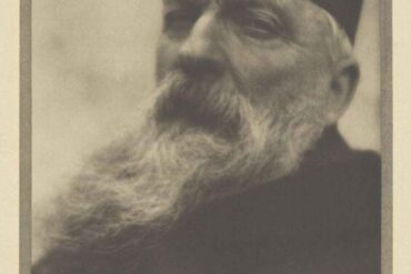 Portrett av billedhuggeren Auguste Rodin (1907).