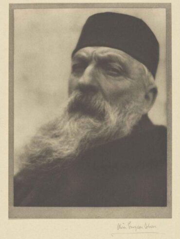 Portrett av billedhuggeren Auguste Rodin (1907).