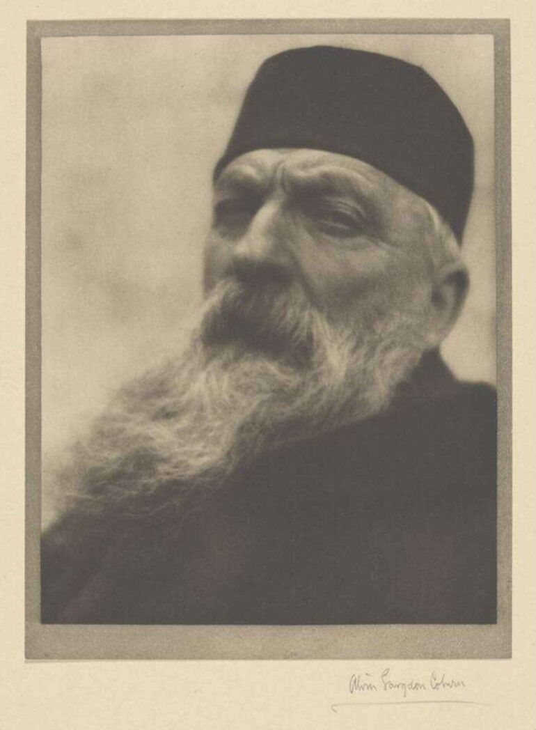 Portrett av billedhuggeren Auguste Rodin (1907).