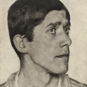 Portrett av maleren m.m. Oskar Kokoschka (1919).