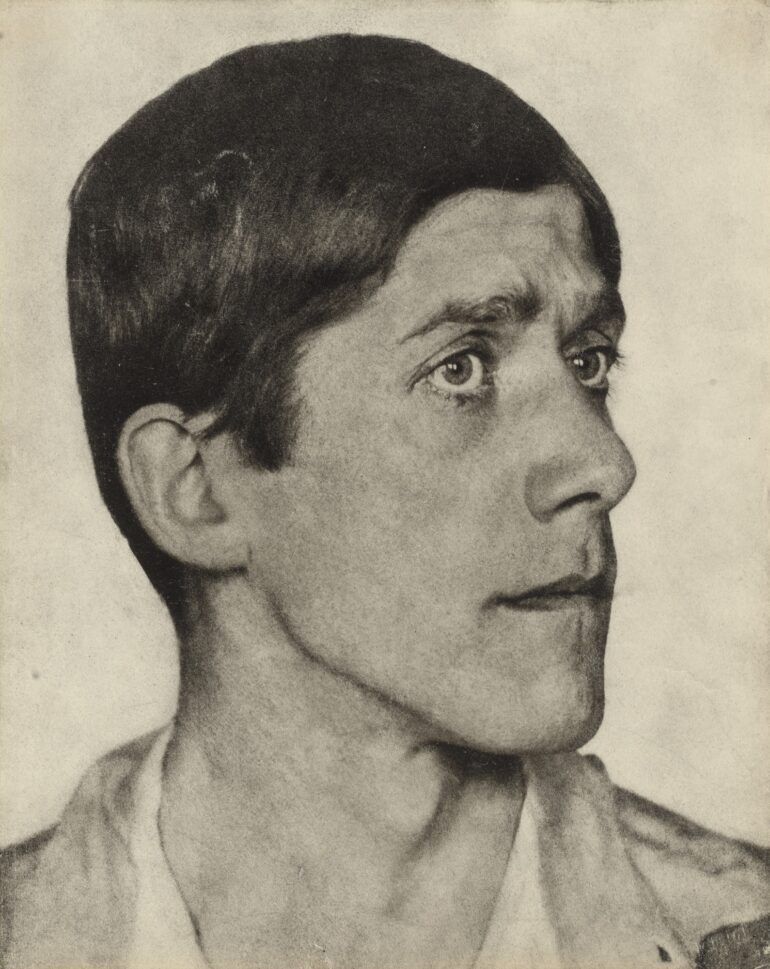 Portrett av maleren m.m. Oskar Kokoschka (1919).