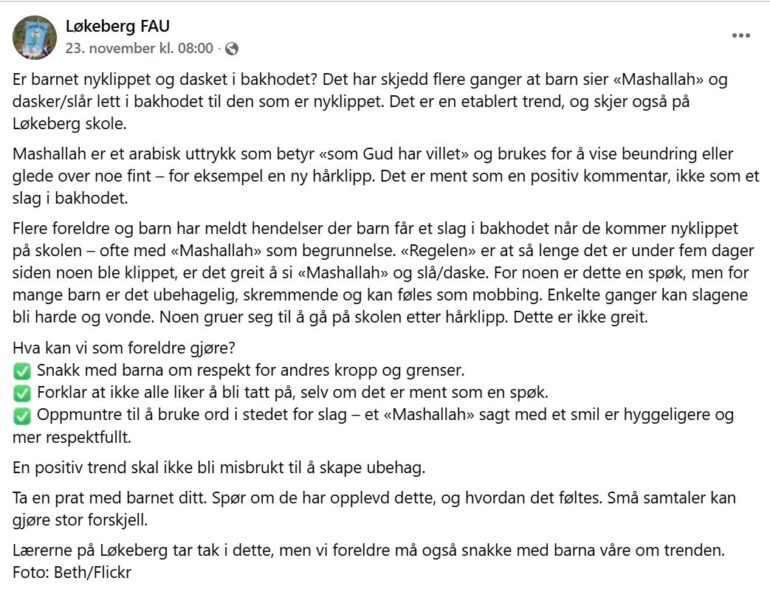 Slag i baghovedet og arabiske råb – børnene frygter for at møde op