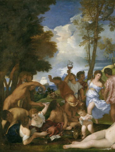 Bacchanal på Andros (1523-26).