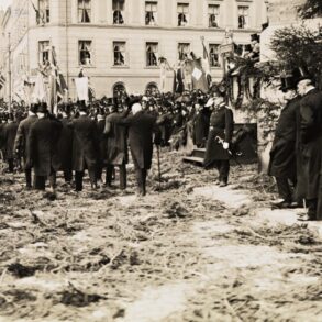 Bjørnstjerne Bjørnsons begravelse, 3. mai 1910.