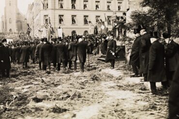 Bjørnstjerne Bjørnsons begravelse, 3. mai 1910.